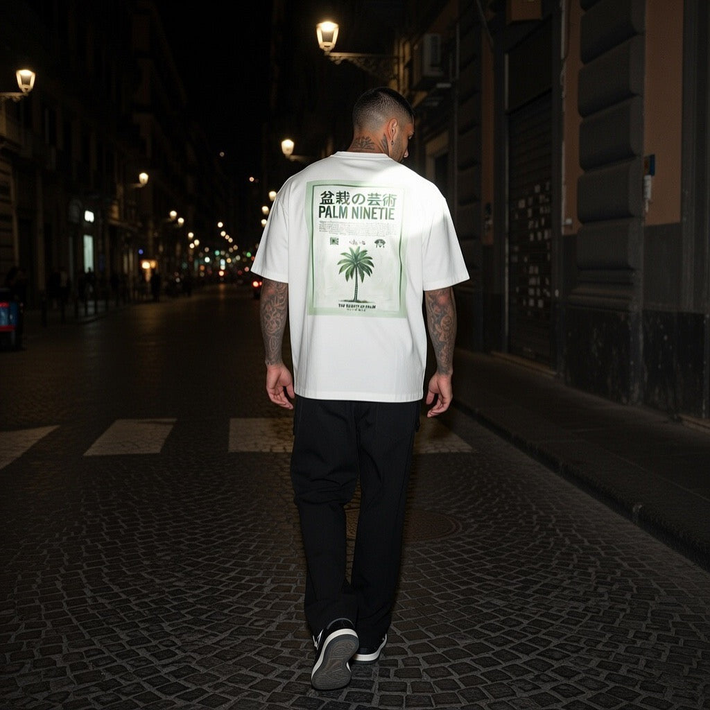 Club Sport - Beauty of Palm Oversized Shirt