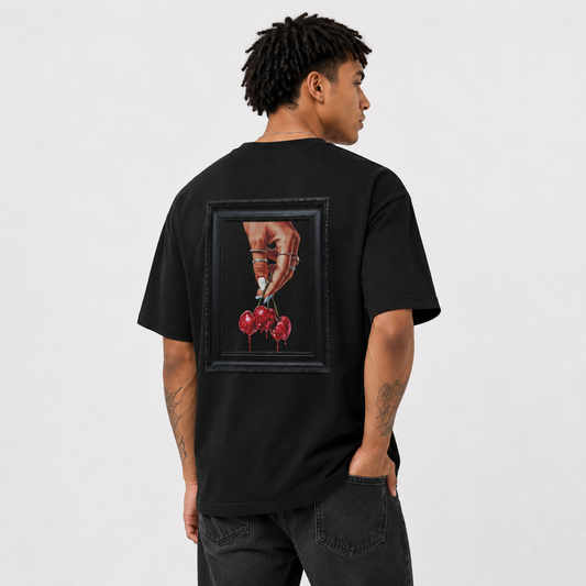 Club Sport - Vintage Cherry Oversized Shirt